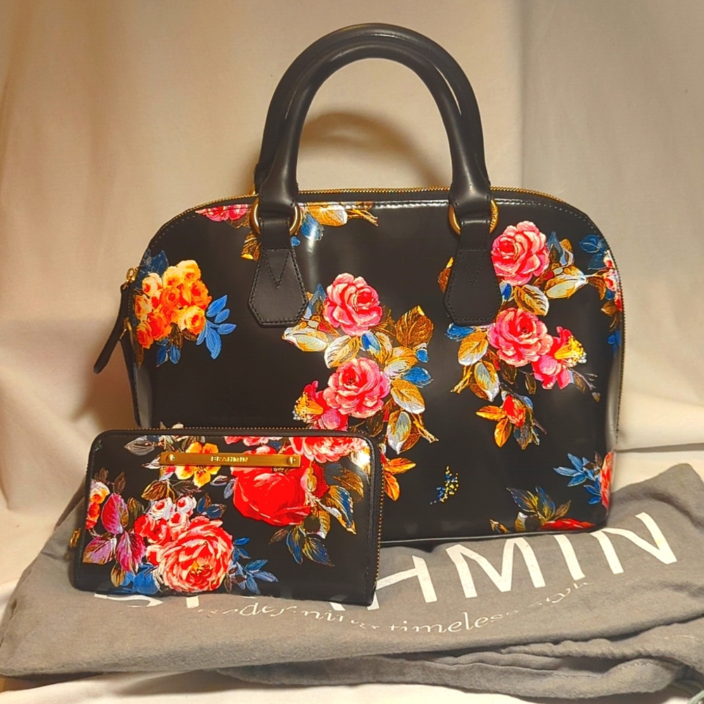 Brahmin purse and wallet set